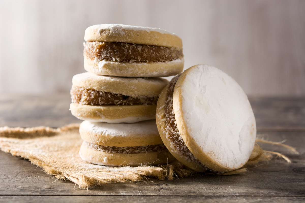 Traditional Argentinian alfajores